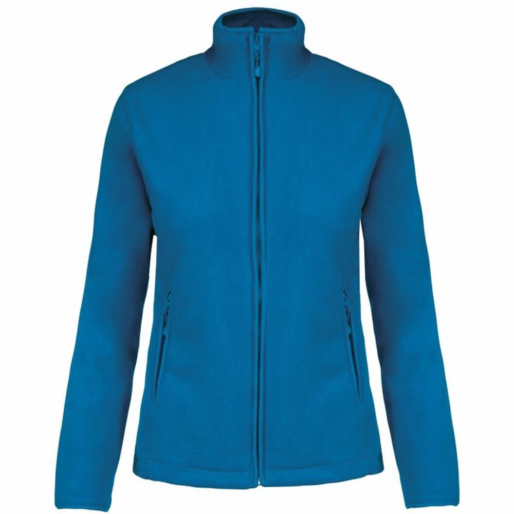 Kariban Womens/Ladies Maureen Microfleece Jacket / Tropical Blue